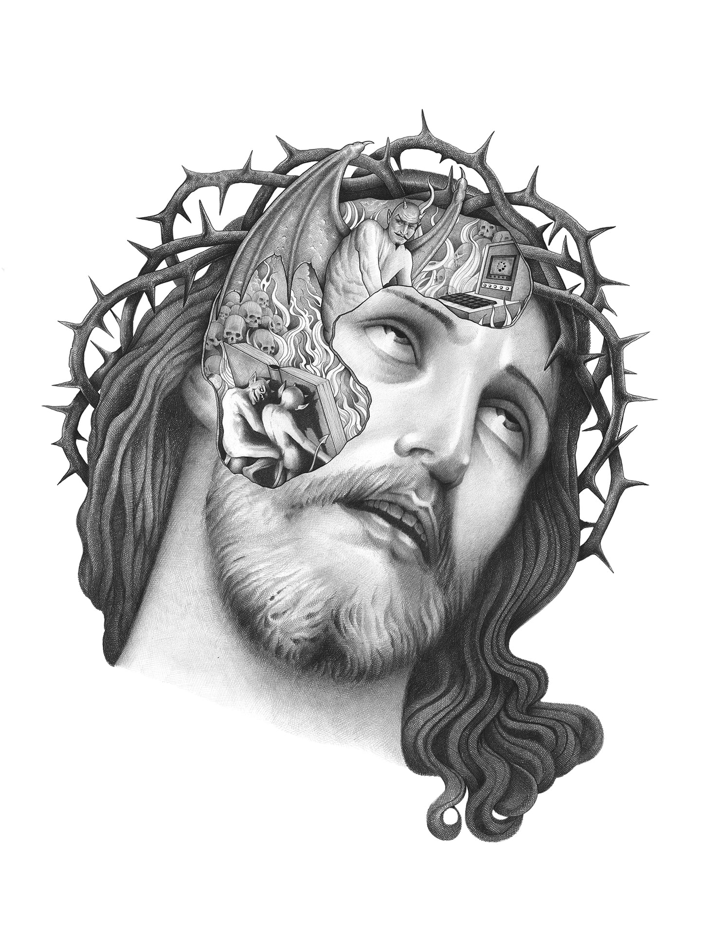 'DESUS' / Archival Giclee Art Print.