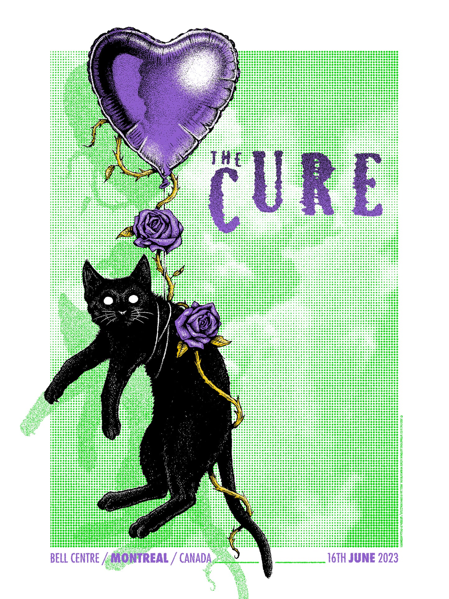 THE CURE / MONTREAL POSTERS!!