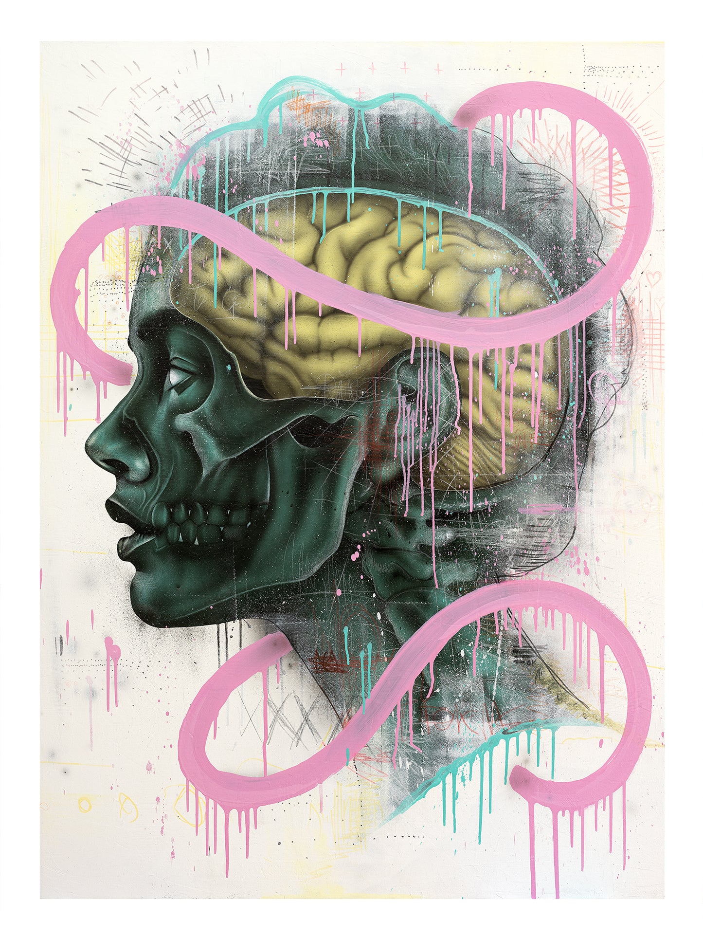 'Soul Leak 2' / Archival Giclee Art Print.