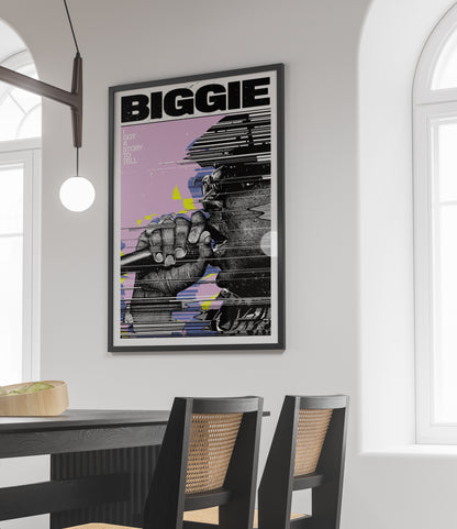 'BIGGIE - I got A Story To Tell' Official Netflix Documentary screenprint 24x36"