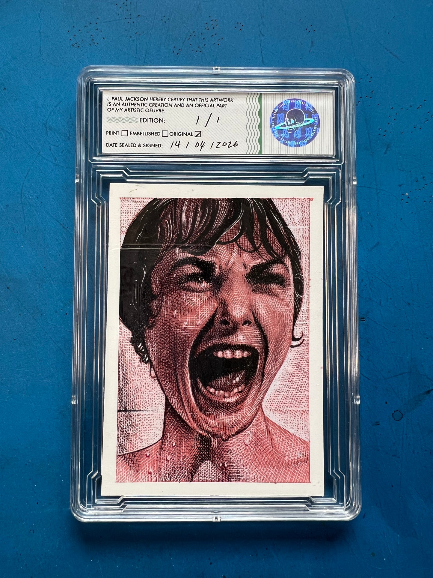 1/1 Original 'Trading Card' drawings