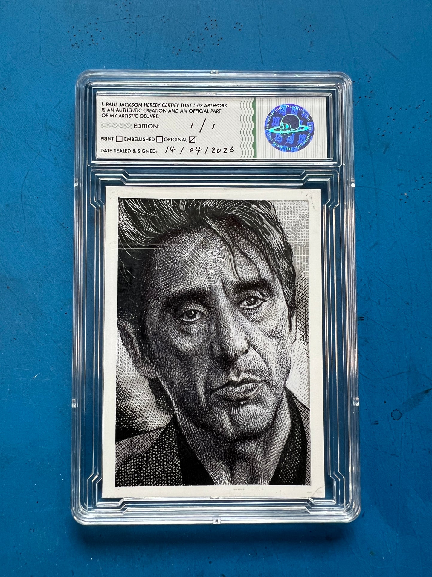 1/1 Original 'Trading Card' drawings