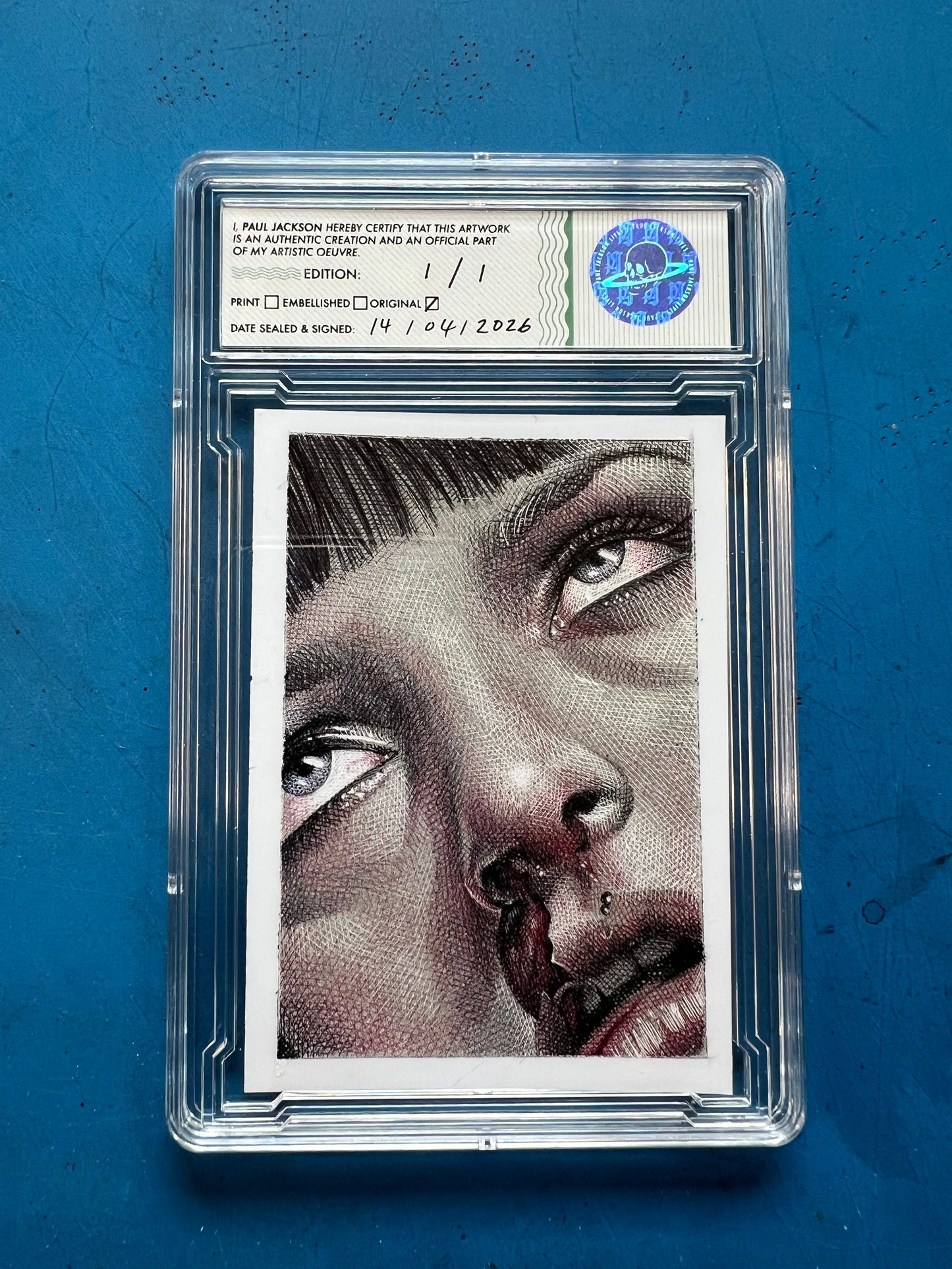 1/1 Original 'Trading Card' drawings