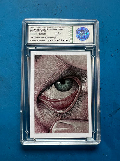 1/1 Original 'Trading Card' drawings