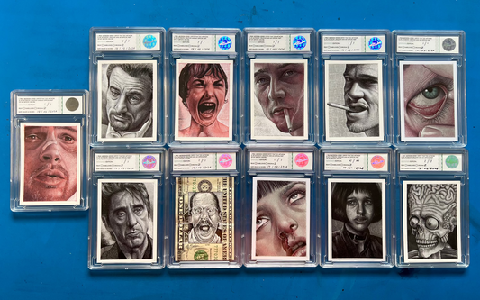 1/1 Original 'Trading Card' drawings