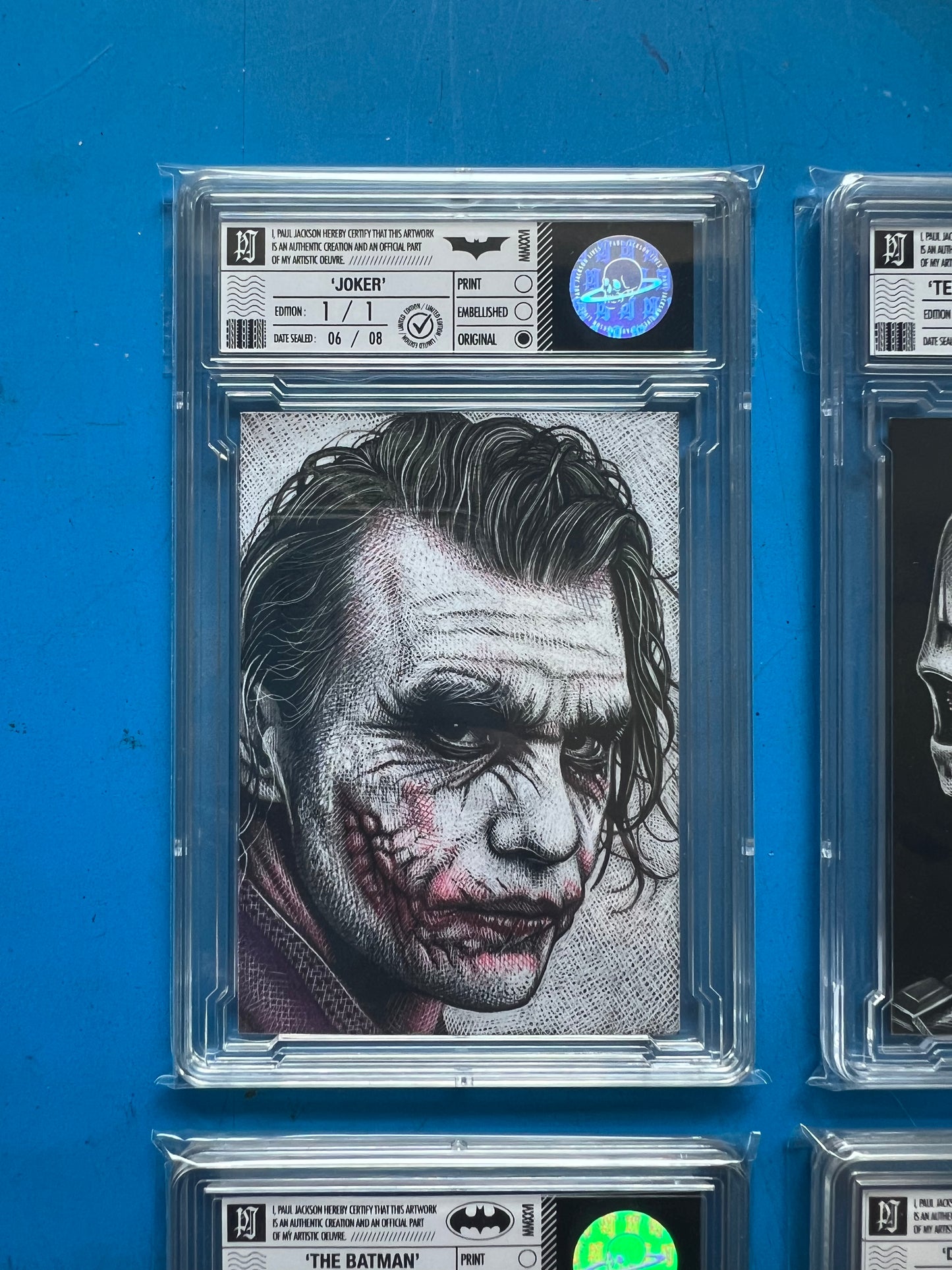 1/1 Original Trading Card drawings