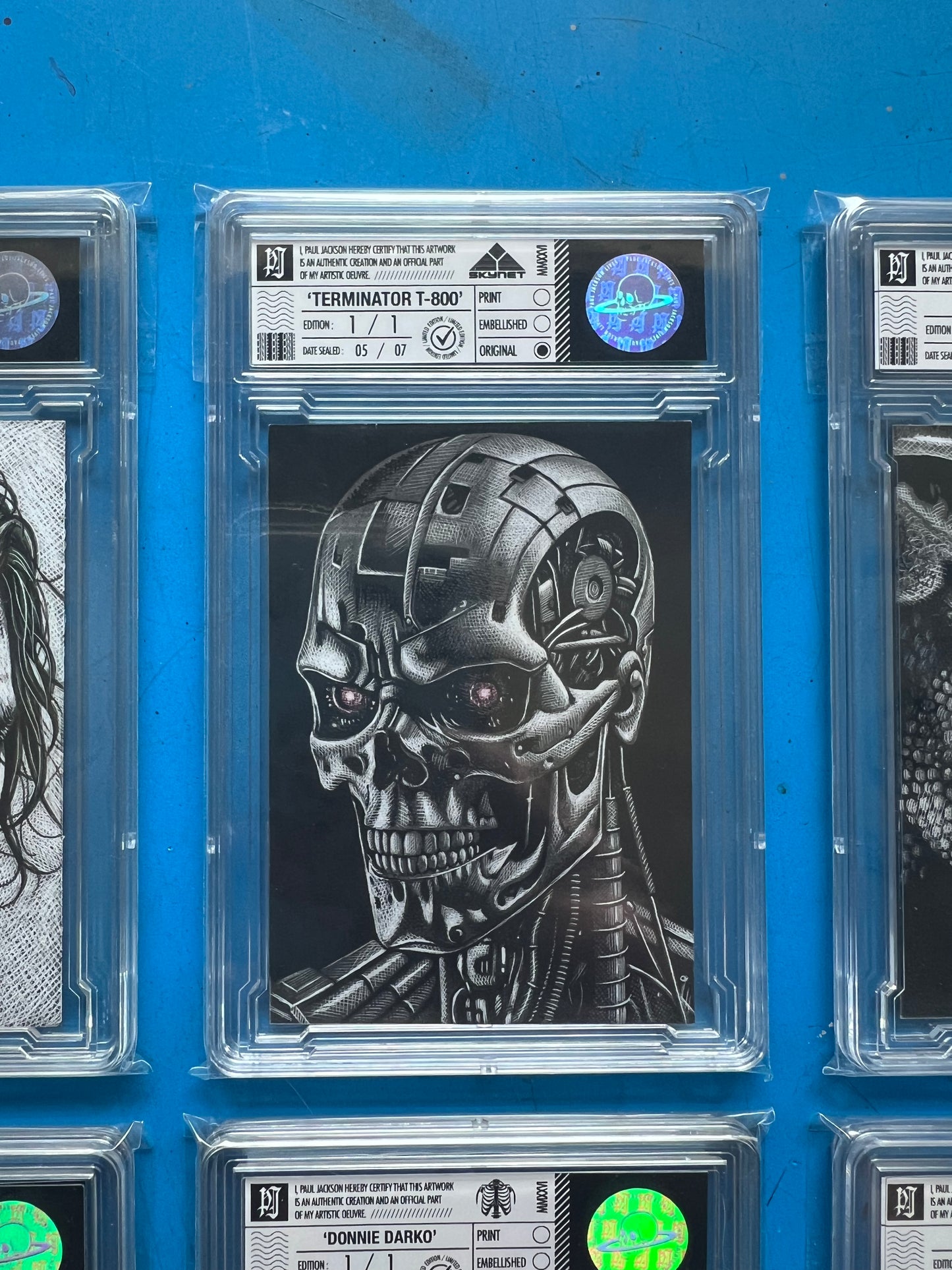 1/1 Original Trading Card drawings