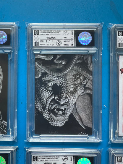 1/1 Original Trading Card drawings