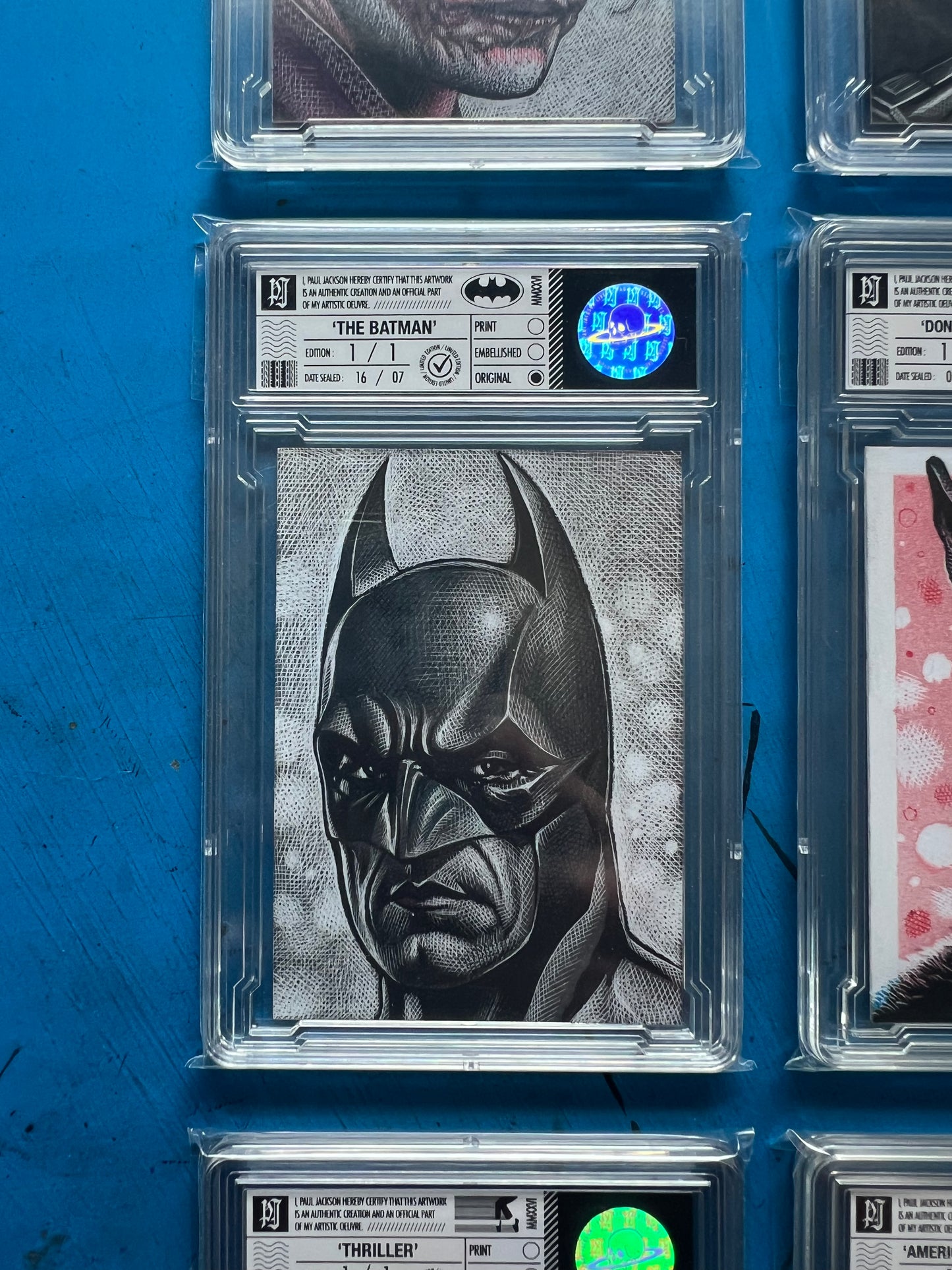 1/1 Original Trading Card drawings