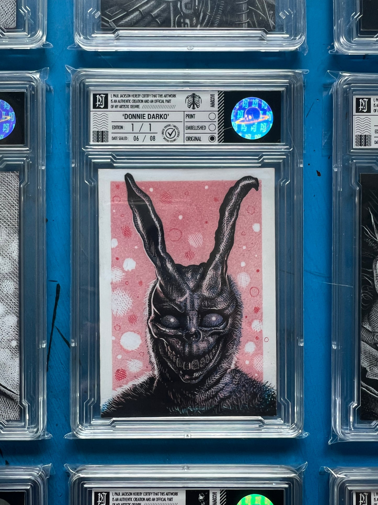 1/1 Original Trading Card drawings
