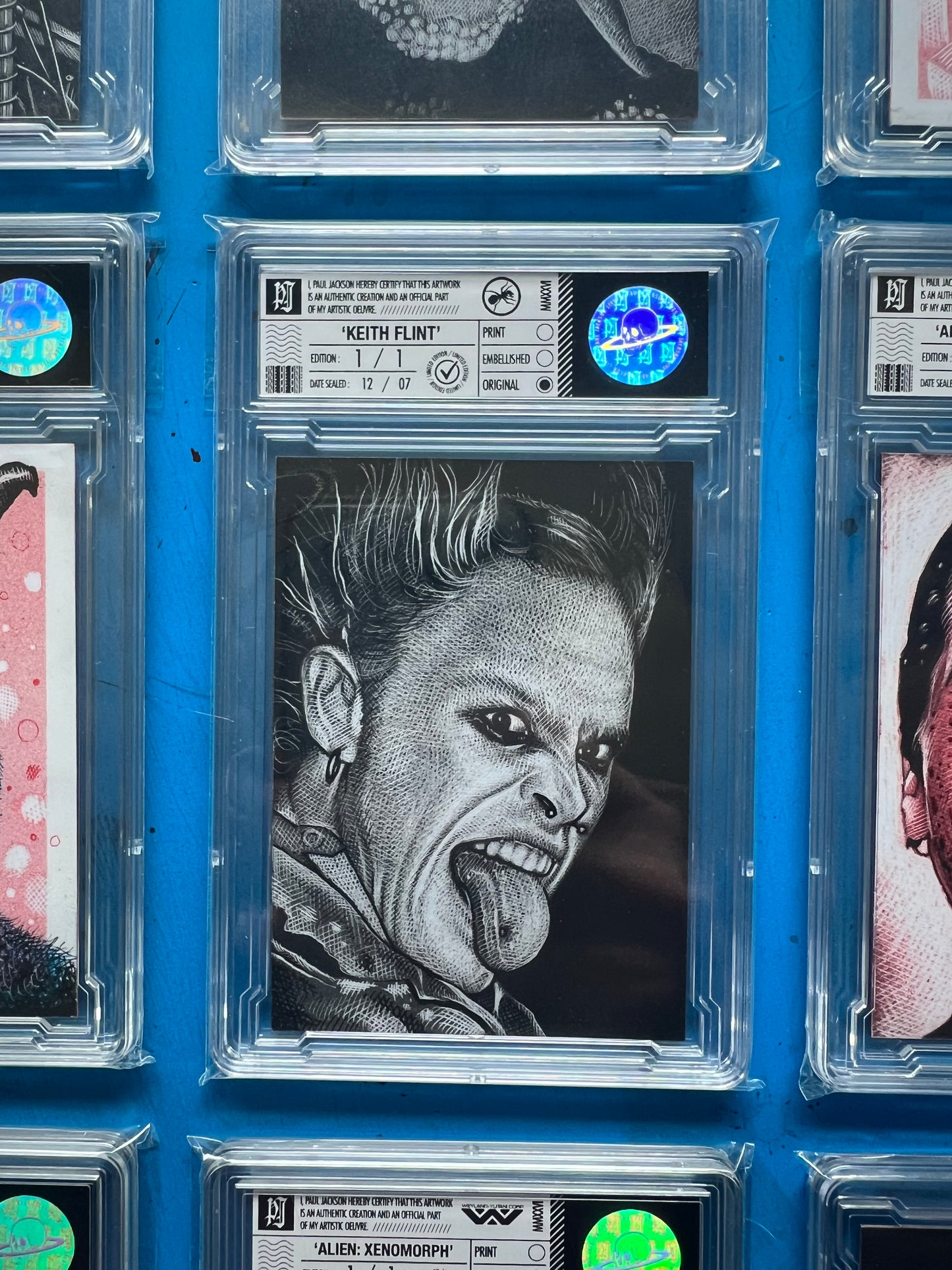 1/1 Original Trading Card drawings