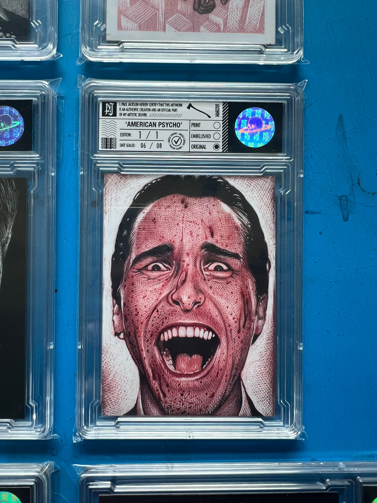 1/1 Original Trading Card drawings