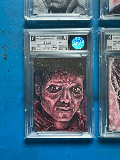 1/1 Original Trading Card drawings