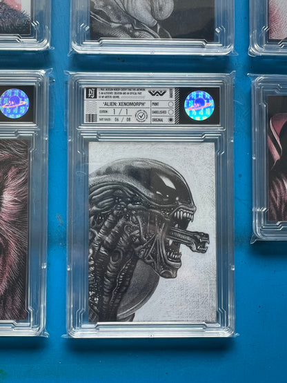 1/1 Original Trading Card drawings