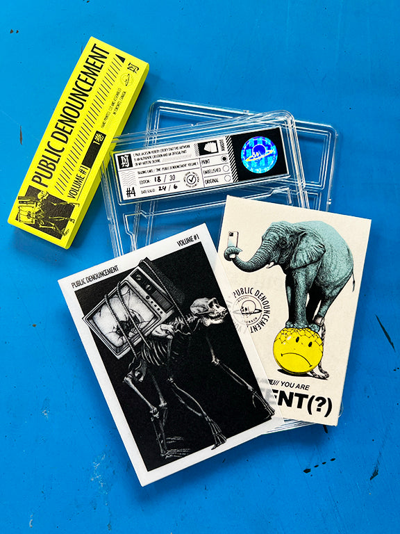 TRADING CARD #4 / 'PUBLIC DENOUNCEMENT'