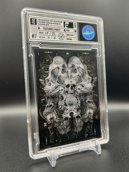 TRADING CARD #7 - 'FUTURES PAST' 3D LENTICULAR