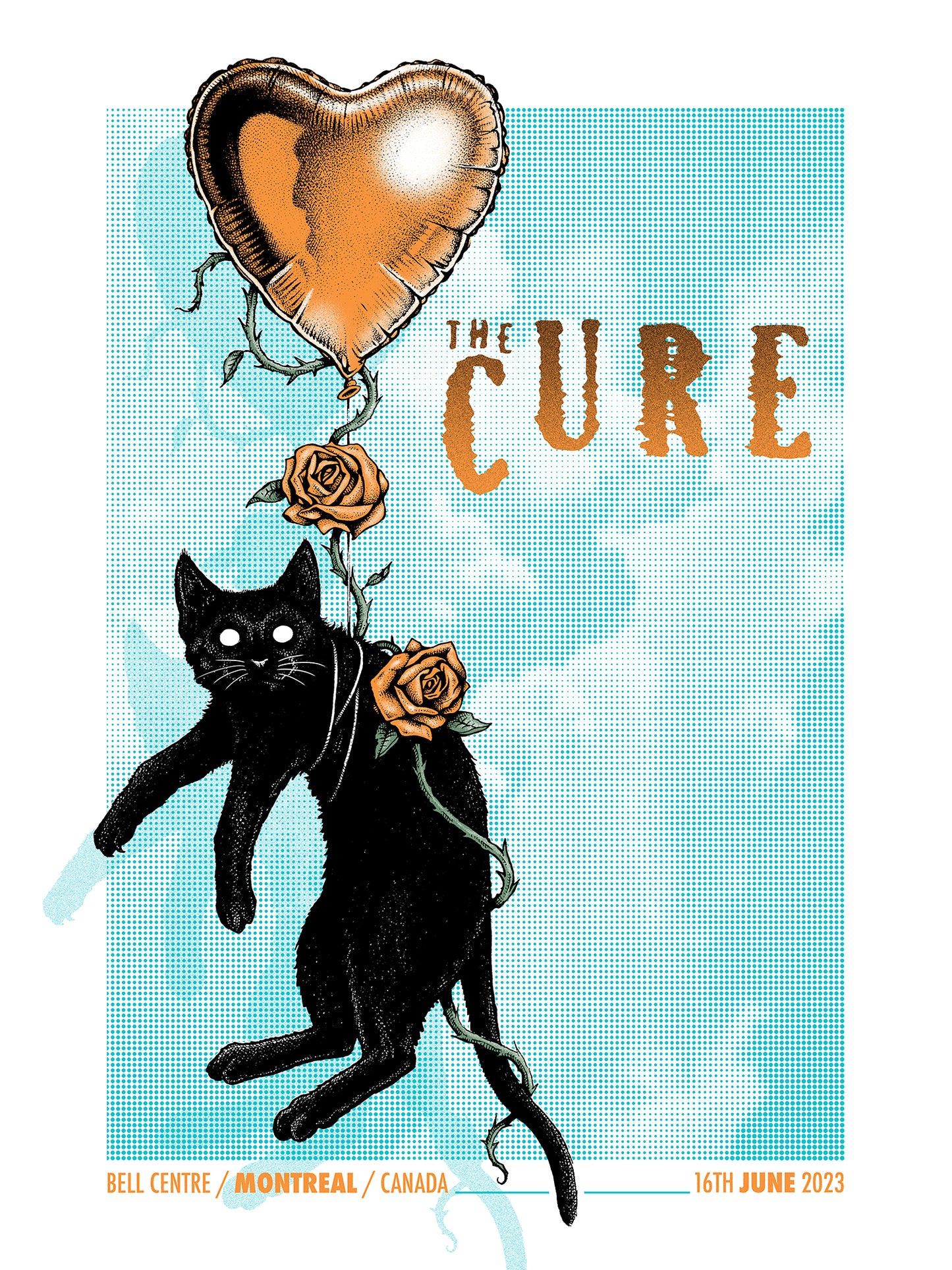 THE CURE / MONTREAL POSTERS!!