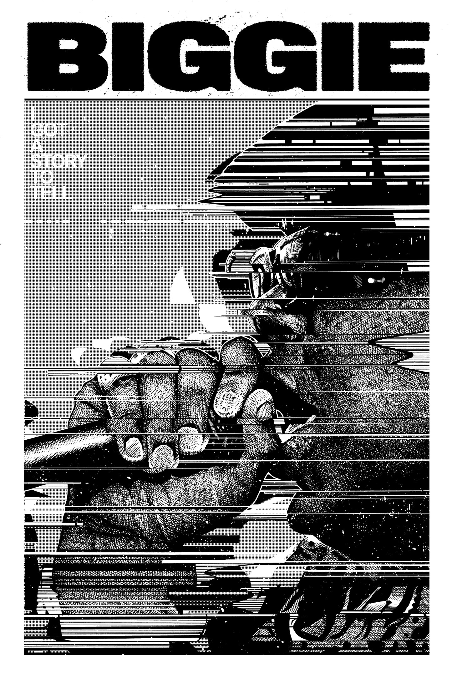 'BIGGIE - I got A Story To Tell' Official Netflix Documentary screenprint 24x36"